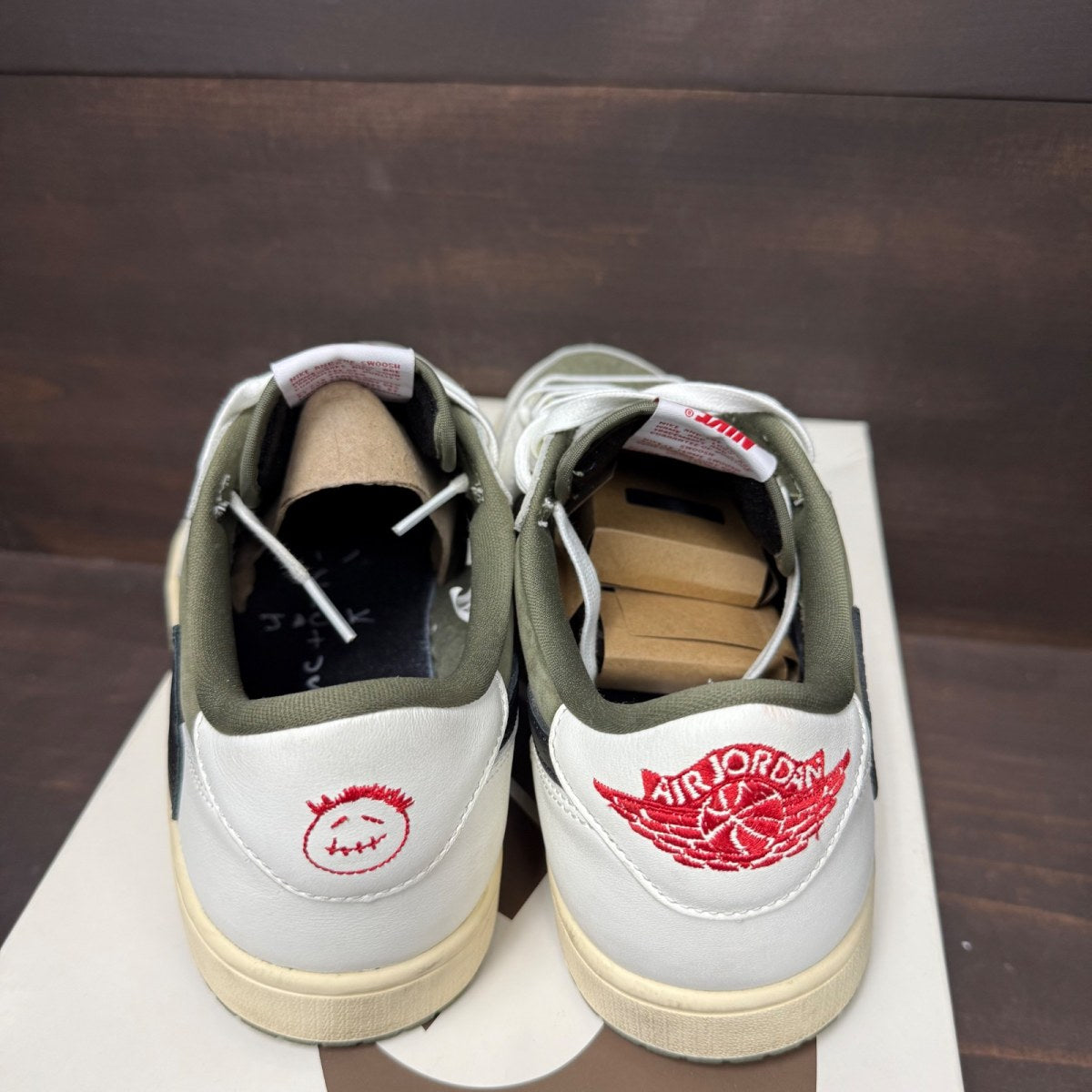 Jordan 1 Retro Low OG SP Travis Scott Medium Olive - Image 5