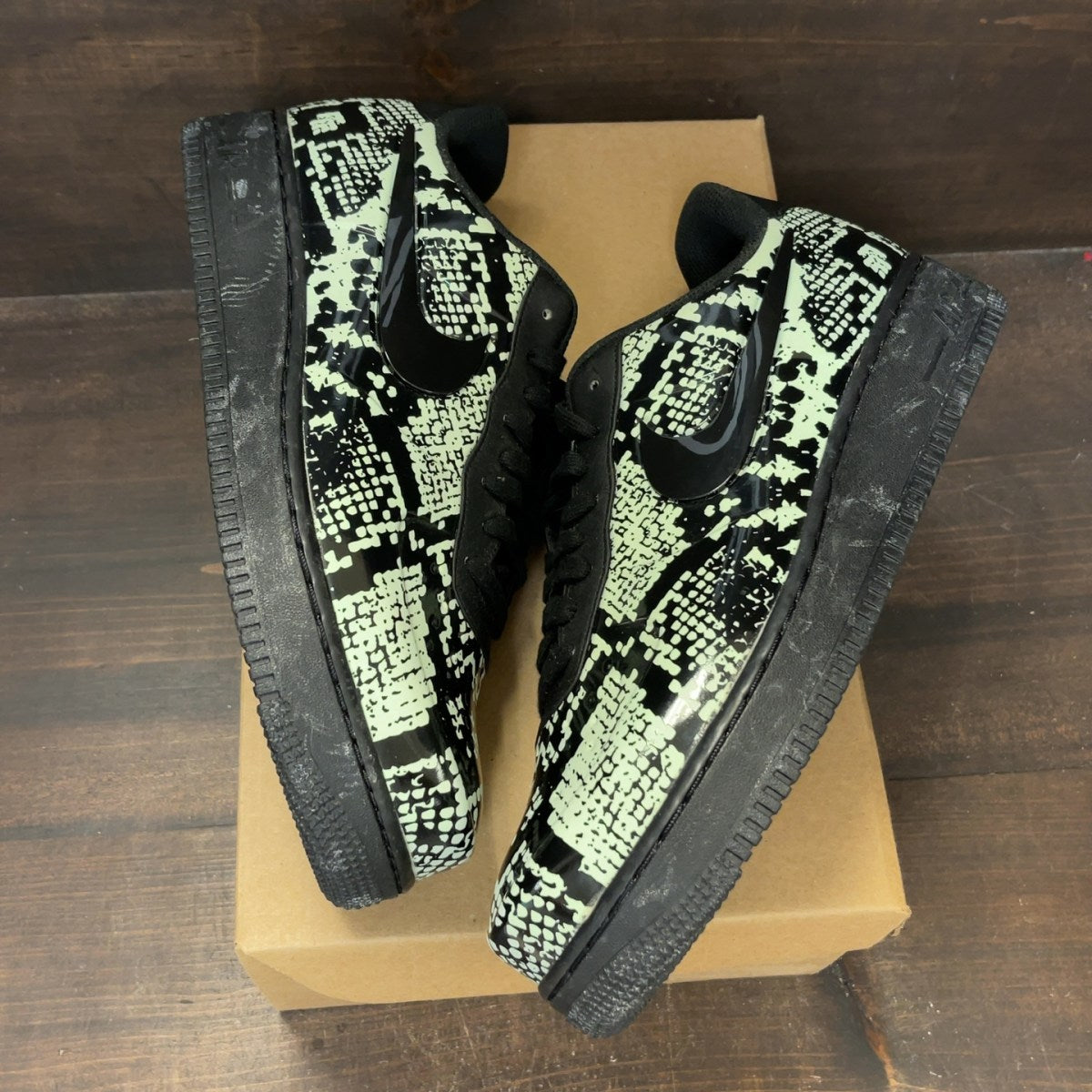 Nike Air Force 1 Foamposite Pro Cup Snakeskin Size 11 (Pre-Owned) - Image 2