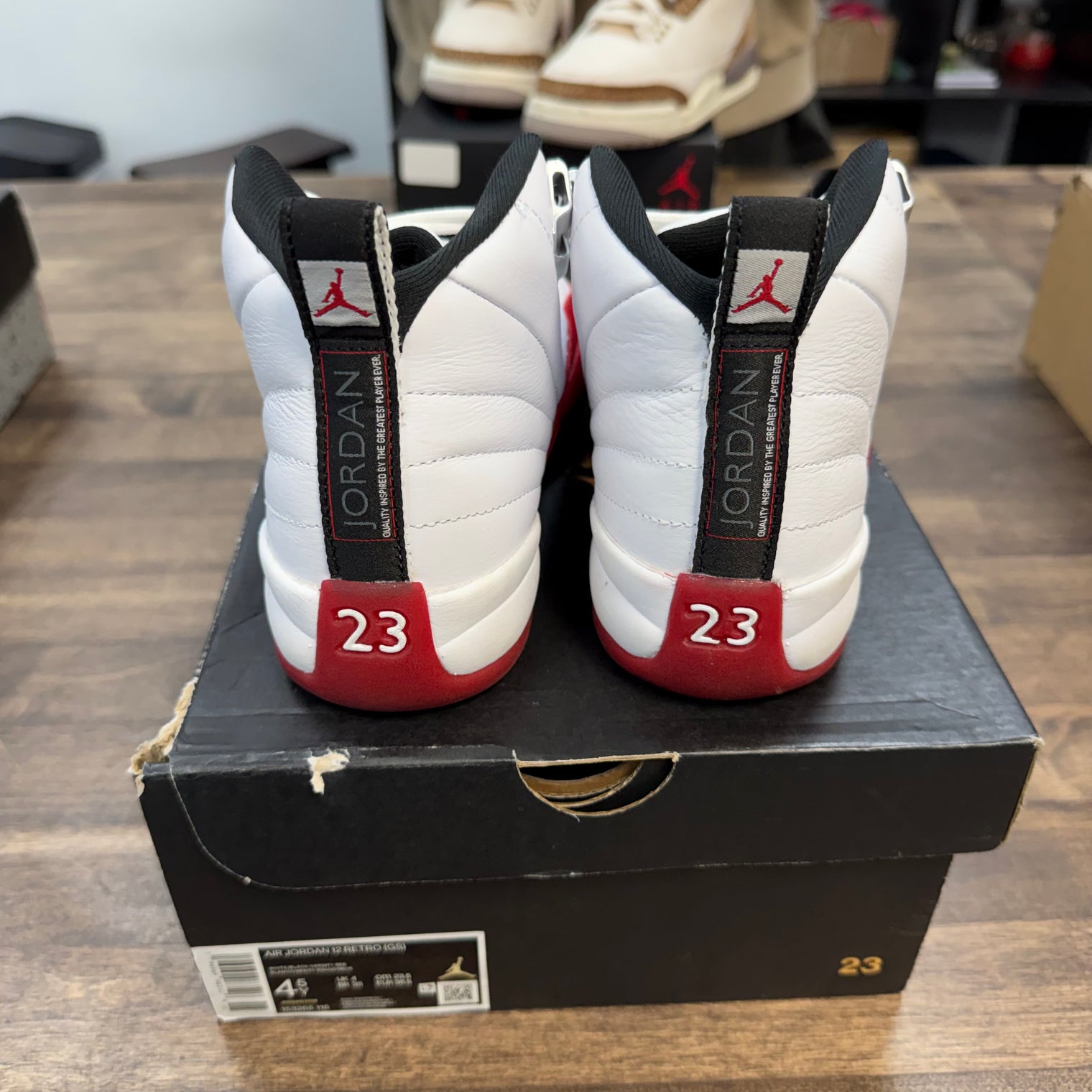 Cherry Jordan 12 Retro (GS) (USED)