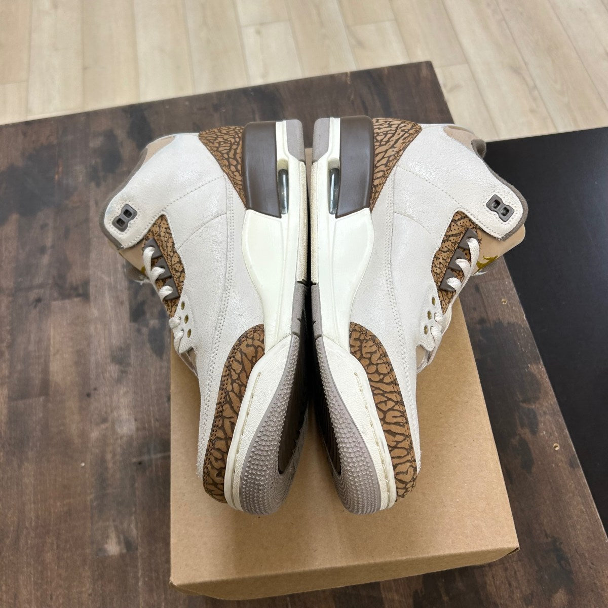 Jordan 3 Retro Palomino Size 10.5 (Pre-Owned) - Image 3