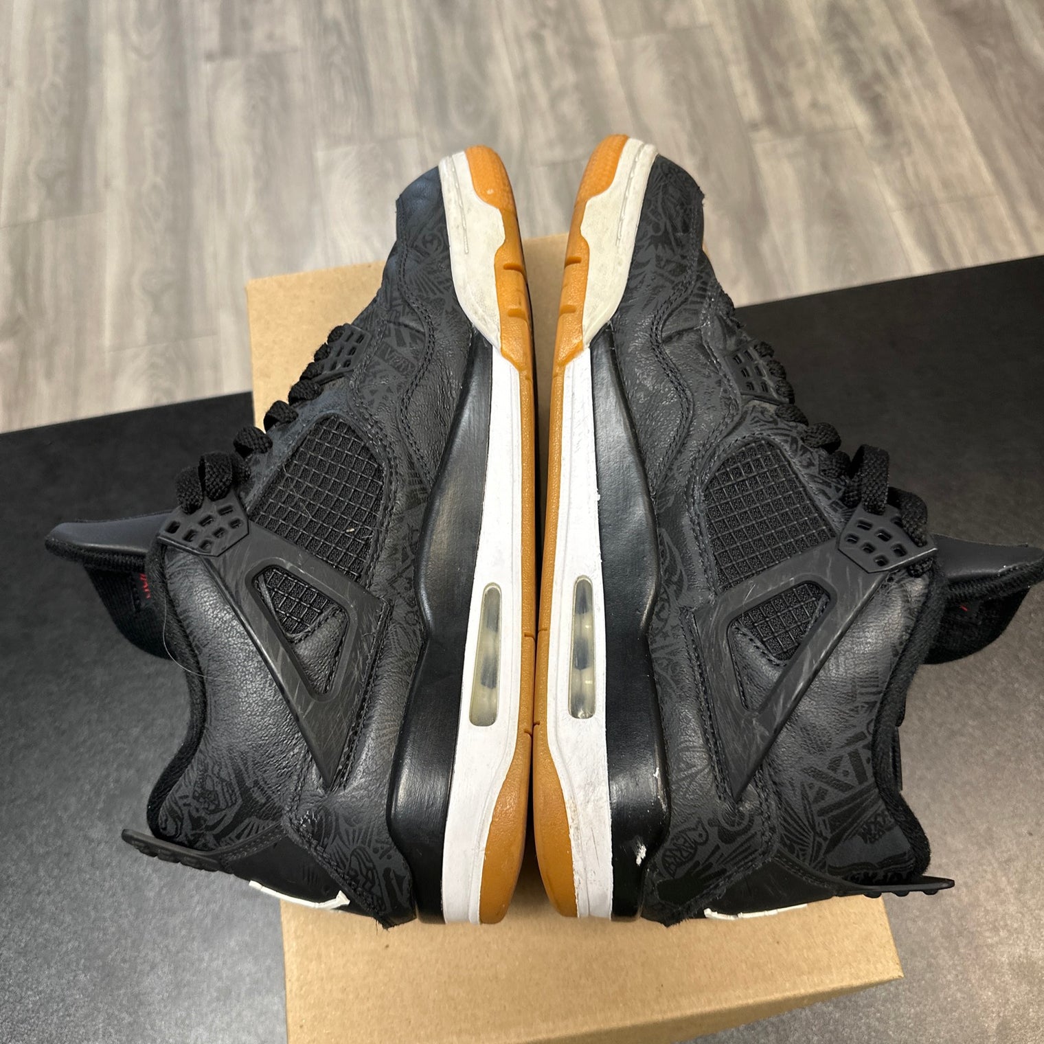 Laser Jordan 4 (USED;NO INSOLE;NO BOX)