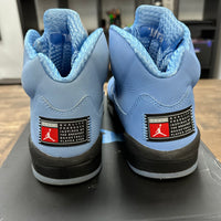 University Blue Jordan 5 Retro (USED)