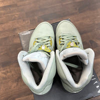 Jade Jordan 5 (USED,No Box Top)
