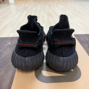 adidas Yeezy Boost 350 V2 Black Red Size 9 (Pre-Owned) - Image 6
