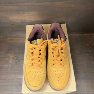 Nike Air Force 1 Low Wheat Dark Mocha Size 7 (Pre-Owned) - Image 3