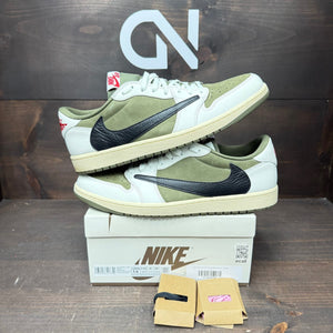 Jordan 1 Retro Low OG SP Travis Scott Medium Olive - Image 1