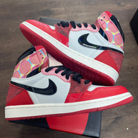 Spider-verse Spiderman Jordan 1 High (USED)