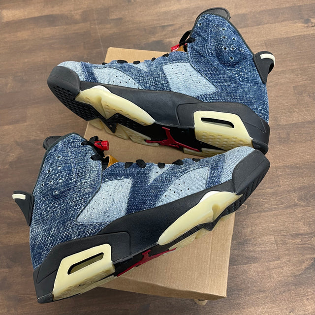 Denim Jordan 6 (USED,NO BOX)