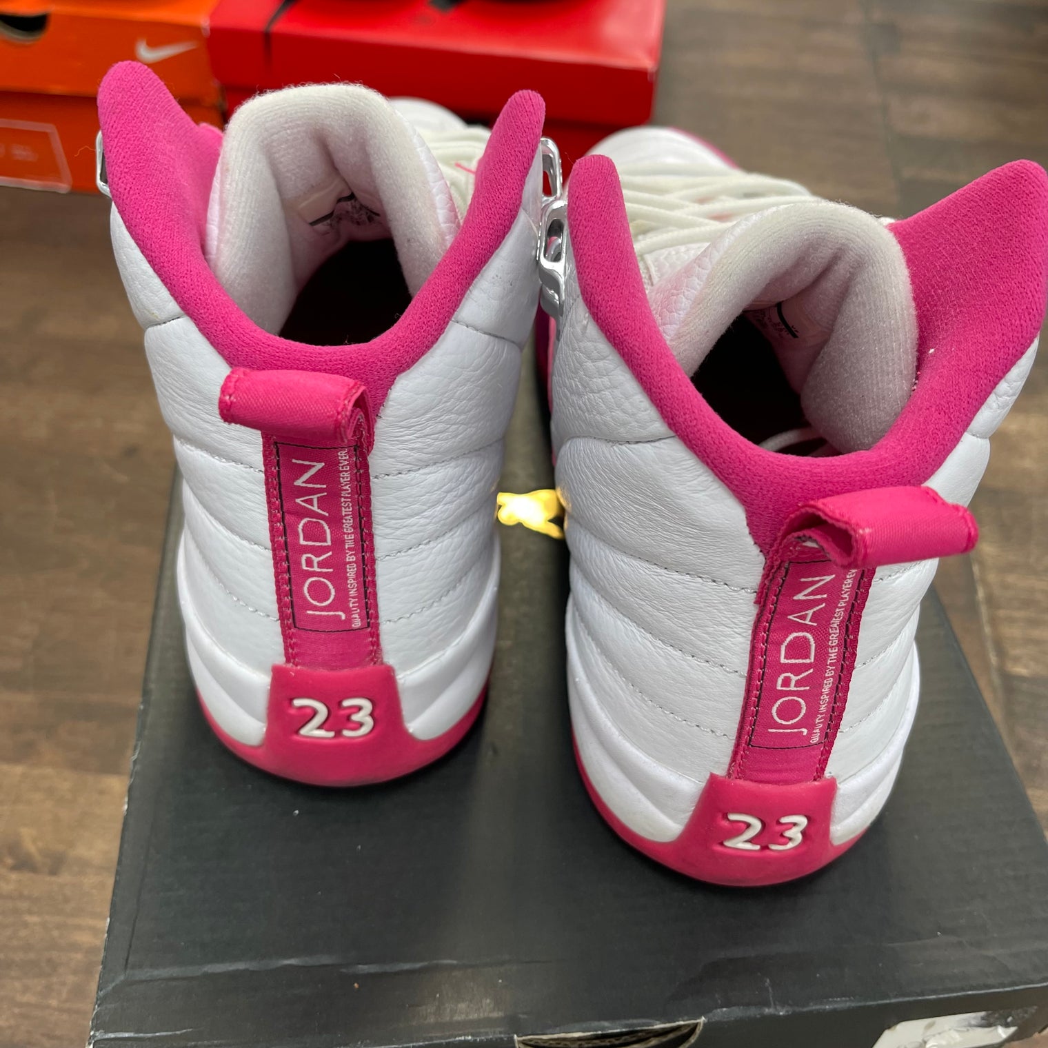 Dynamic Pink Jordan 12 (GS) (USED)