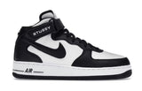 Nike Air Force 1 Mid Stussy Light Bone Black