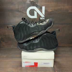 Nike Air Foamposite One Black Suede Size 13 (Pre-Owned) - Image 1