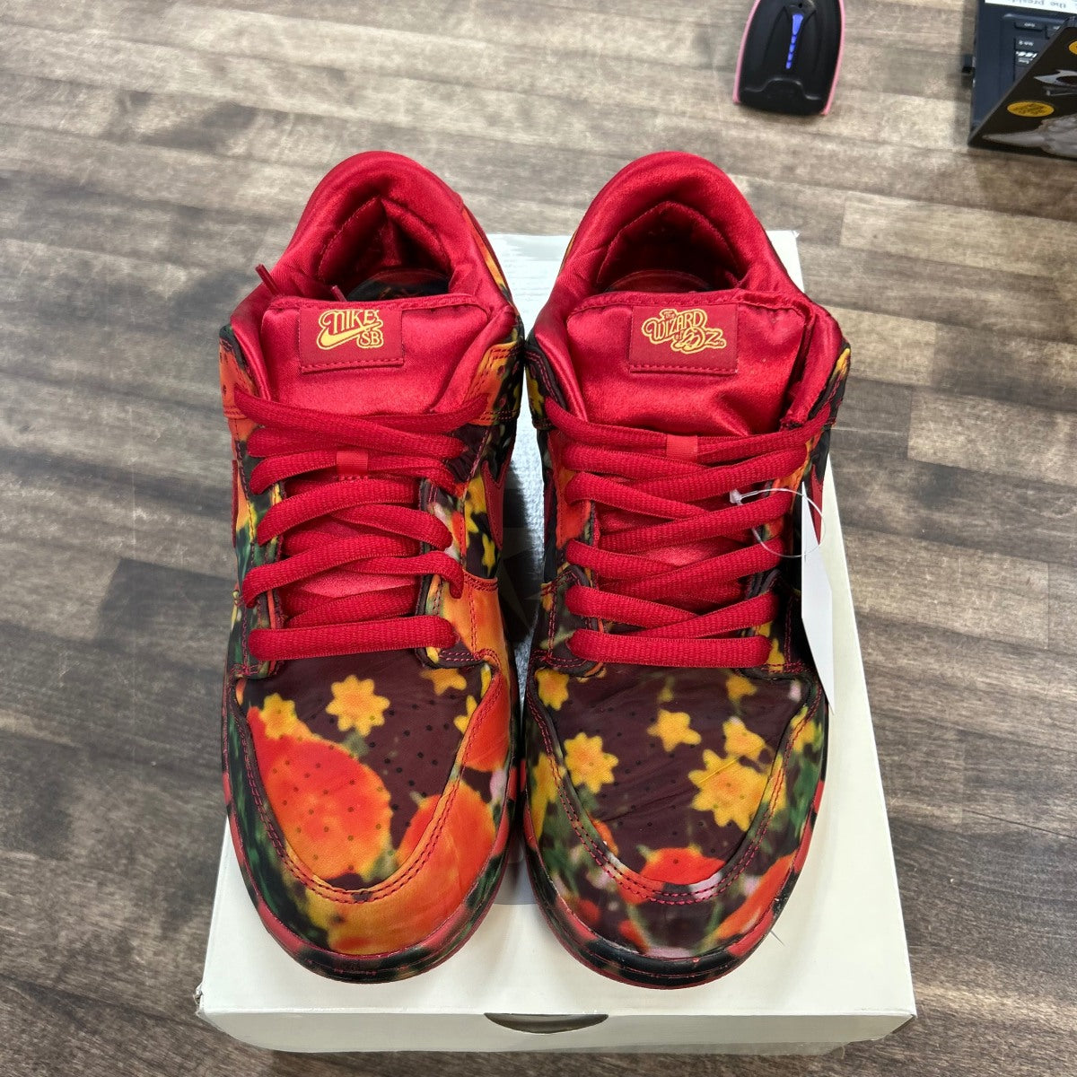 Nike SB Dunk Low The Wizard of Oz Poppy Field - Image 2