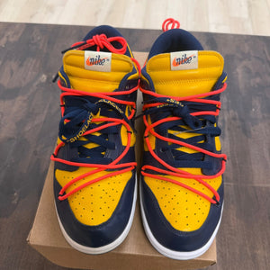 Nike Dunk Low Off-White University Gold Size 10.5 (Pre-Owned) - Image 2