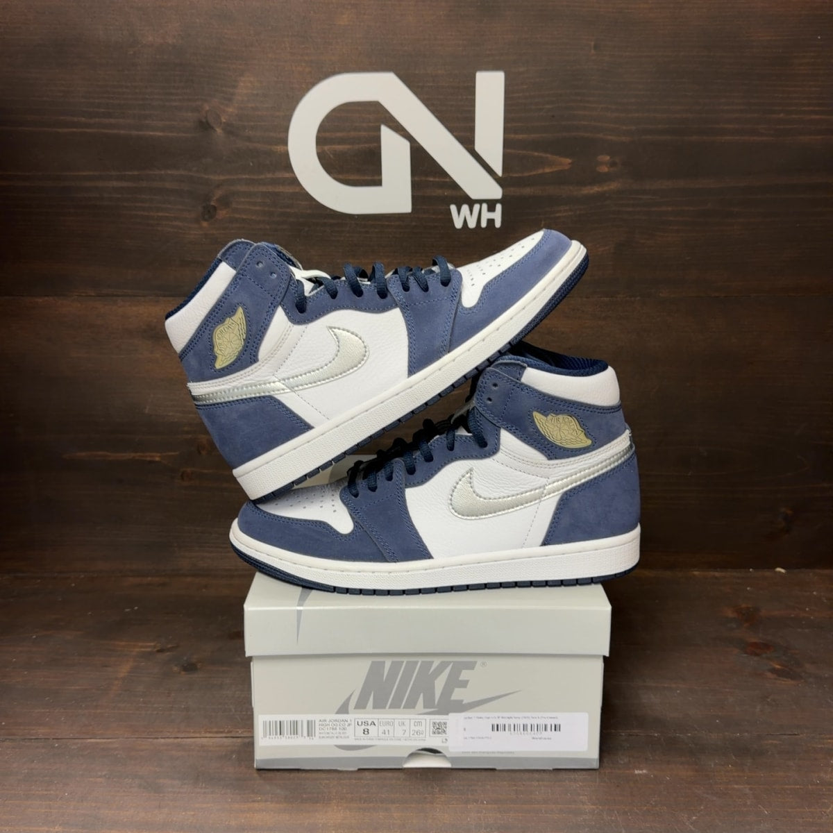 Jordan 1 Retro High CO.JP Midnight Navy (2020) - Image 1