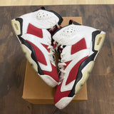 Jordan 6 Retro Carmine (2021) Size 11 (Pre-Owned) - Image 1