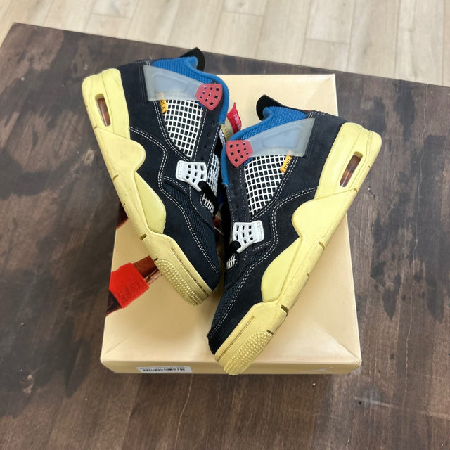 Jordan 4 Retro Union Off Noir - Image 1