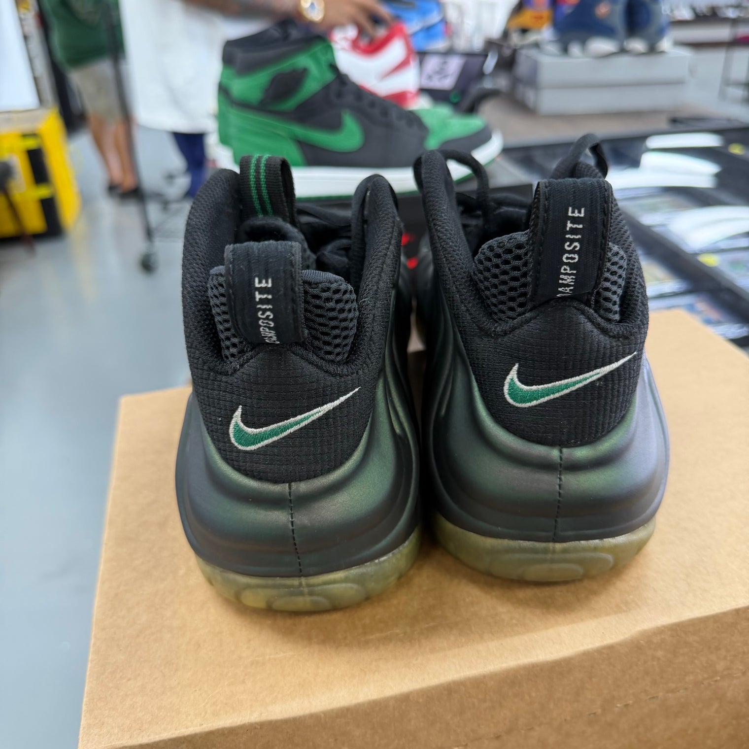 Pine Green Nike Air Foamposite Pro (USED, No Insoles, No Box)
