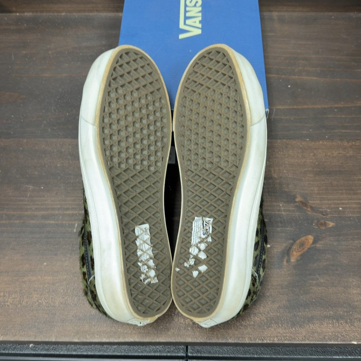 Vans Premium Old Skool 36 Pony Cheetah Olive - Image 7