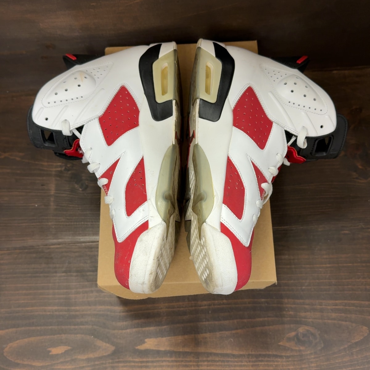 Jordan 6 Retro Carmine (2014) Size 14 (Pre-Owned) - Image 4