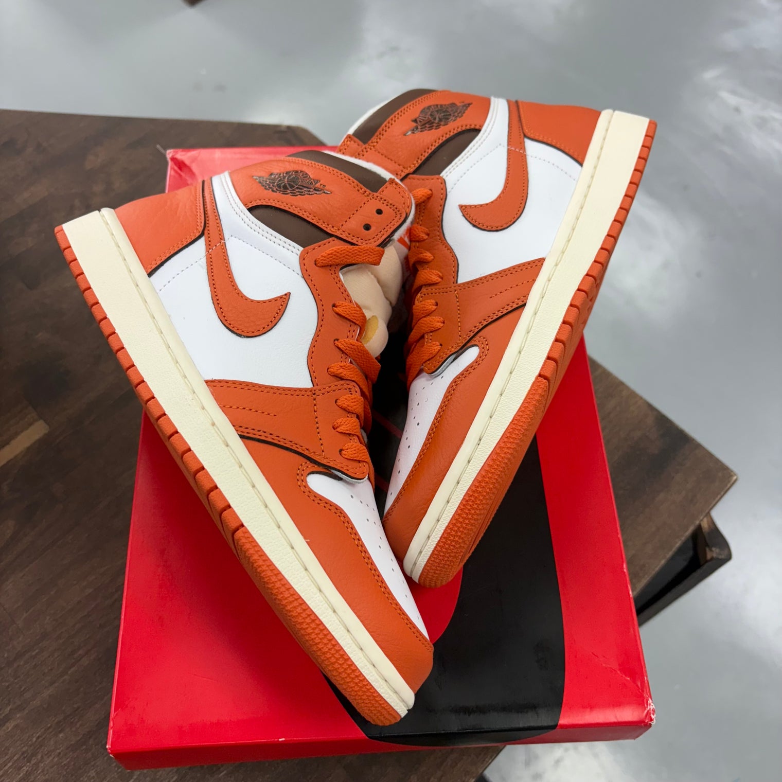 Starfish Jordan 1 High (W) (Lightly Worn)