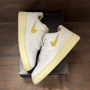 Nike Air Force 1 Low '07 Jewel Pale Vanilla Size 9.5 (Pre-Owned) - back