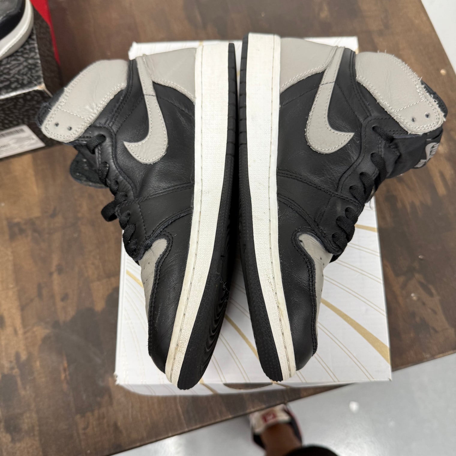 Shadow Jordan 1 High (GS) (USED, Replacement Box)