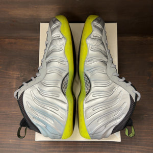 Nike Air Foamposite One Silver Volt Camo Size 13 (Pre-Owned)
