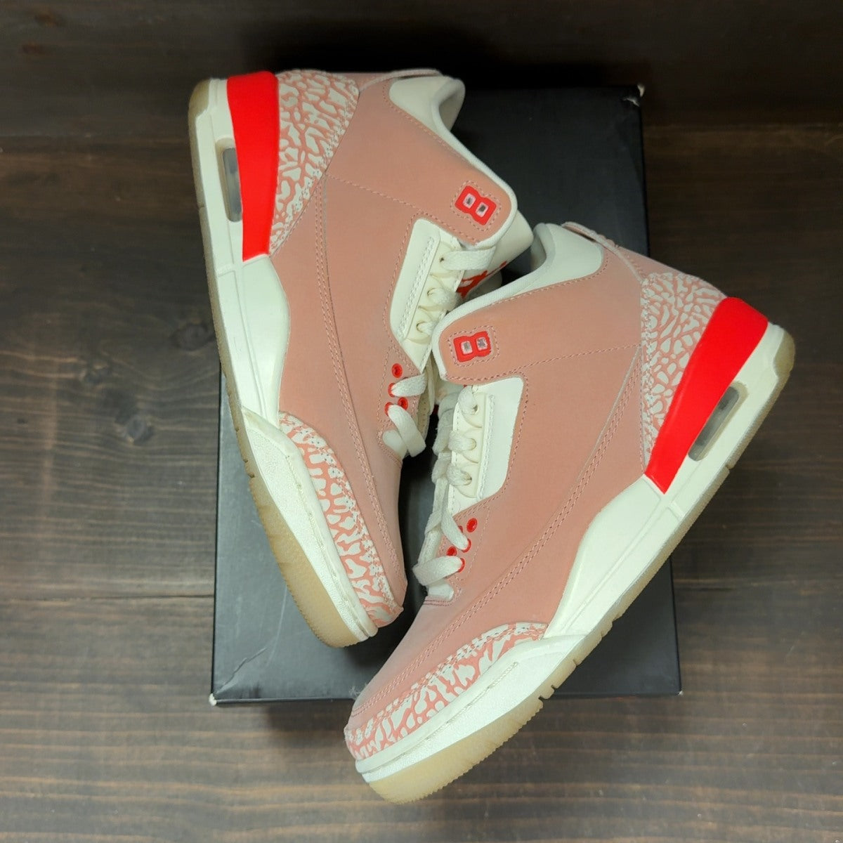 Jordan 3 Retro Rust Pink (Women's) - Image 2