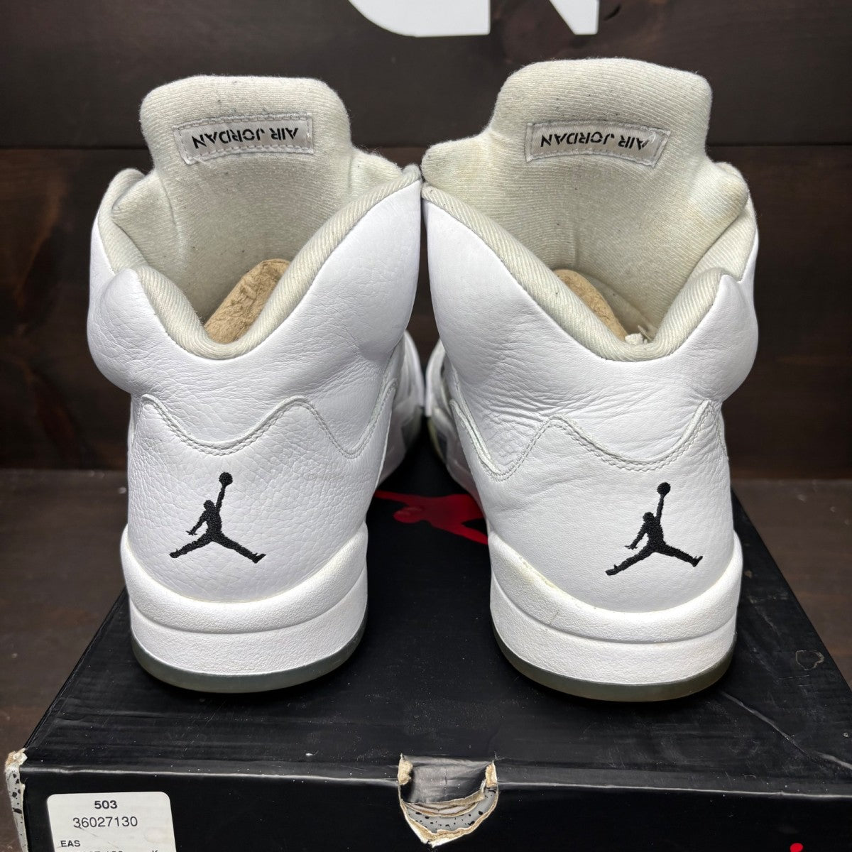 Jordan 5 Retro Metallic White (2015) - Image 5