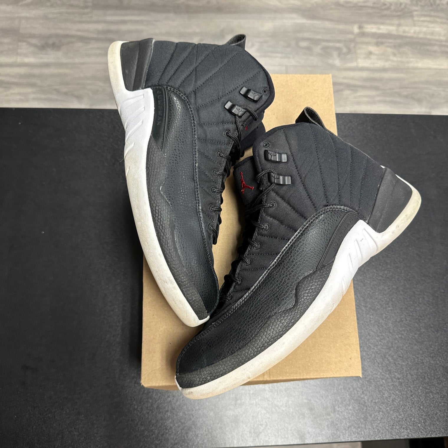Jordan 12 Nylon Black(USED; No Box)