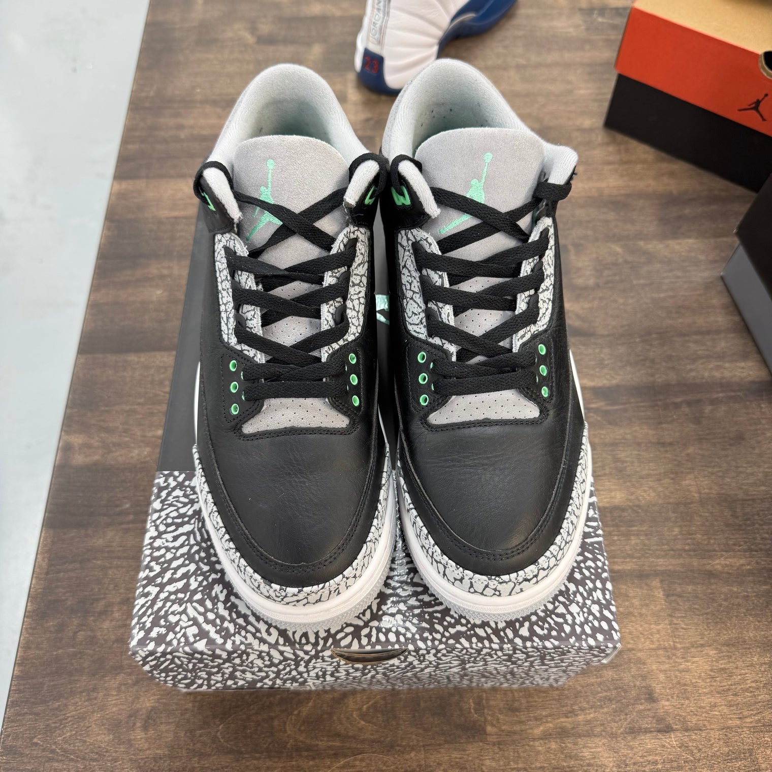 Green Glow Jordan 3 Retro (USED)