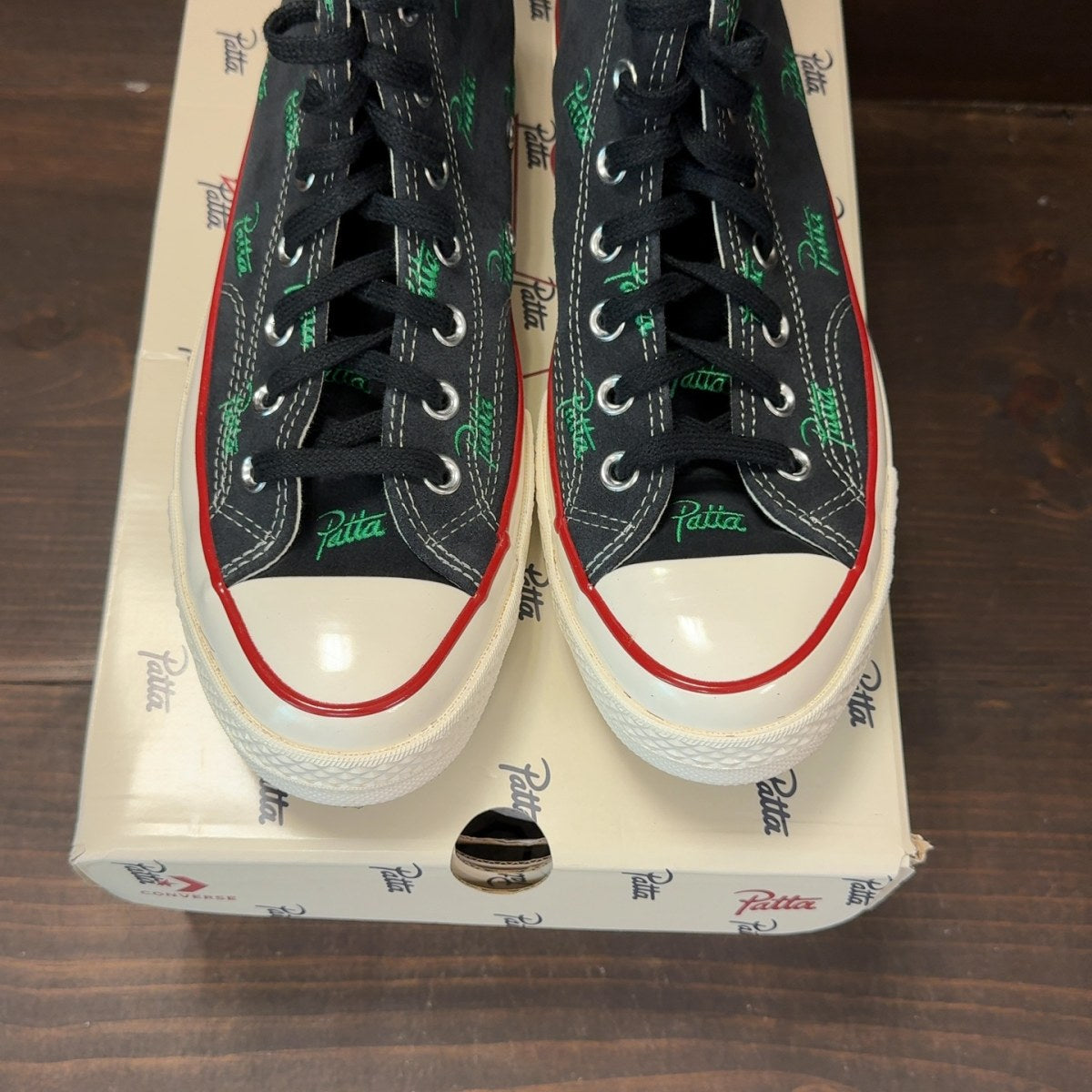 Converse Chuck 70 Hi Patta Mini Logo Pack Black Size 9 (Pre-Owned) - Image 3