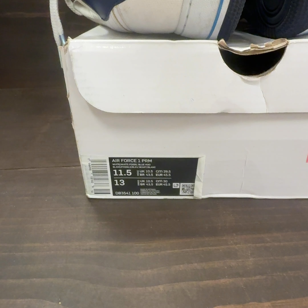 Nike Air Force 1 Low Premium Evo Moment #37 Size 11.5 (Pre-Owned)