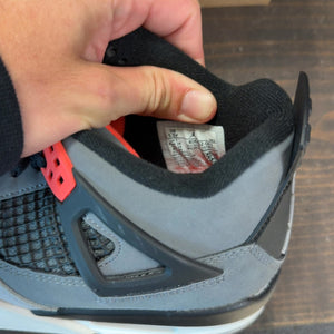 Jordan 4 Retro Infrared (GS) Size 5.5Y (Pre-Owned) - Image 7