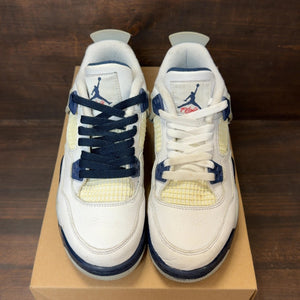 Jordan 4 Retro Midnight Navy (GS) Size 6Y (Pre-Owned) - Image 3