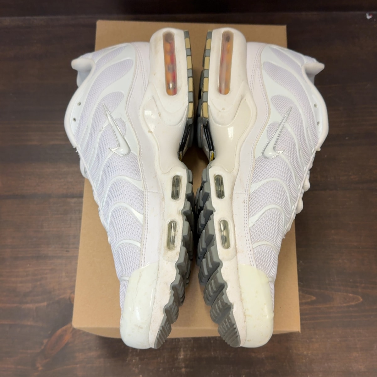 Nike Air Max Plus White Size 12 (Pre-Owned) - Image 4