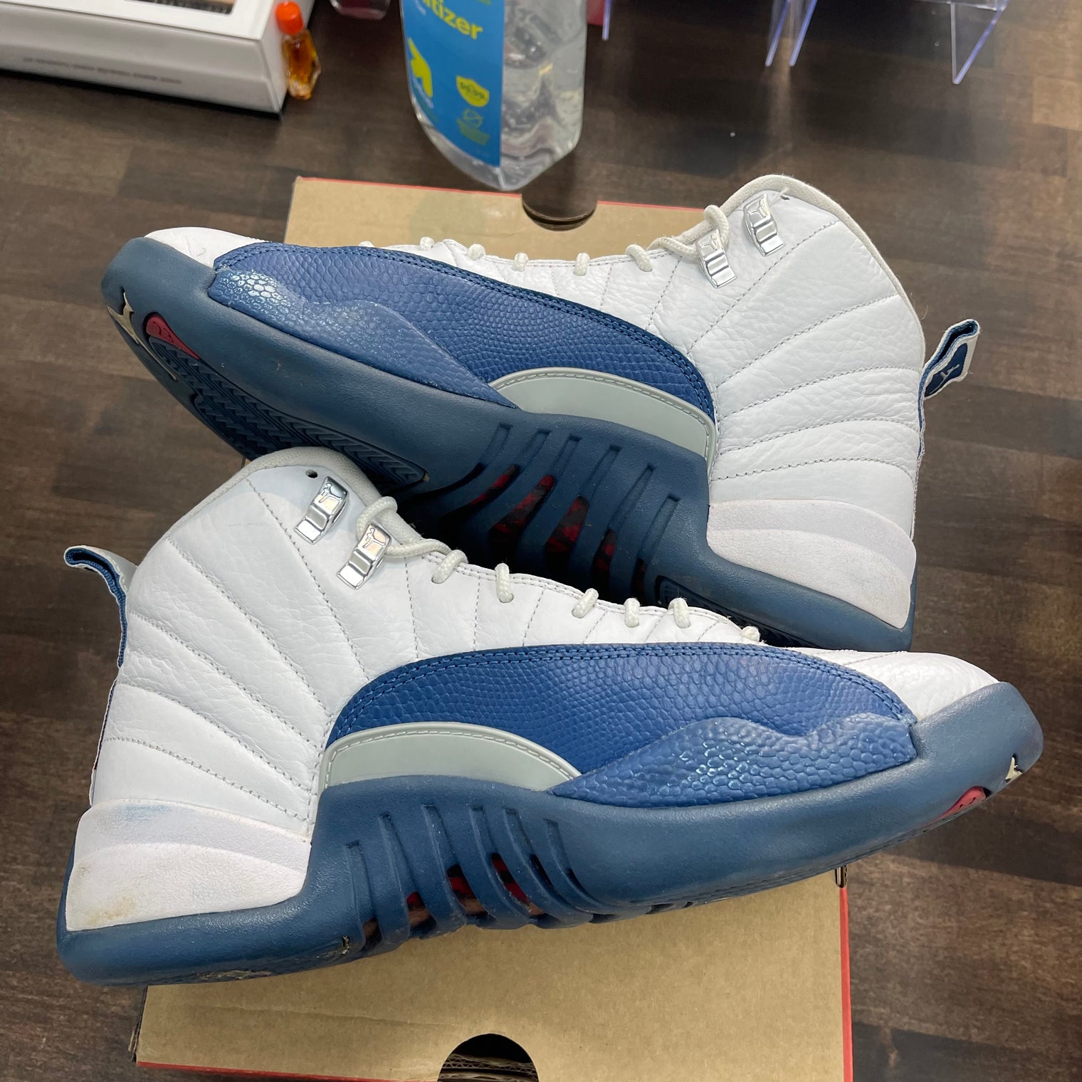 French Blue Jordan 12 (USED, Replacement Box)