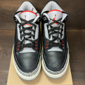 Jordan 3 Retro Black Cement (2018) Size 9.5 (Pre-Owned) - Image 3