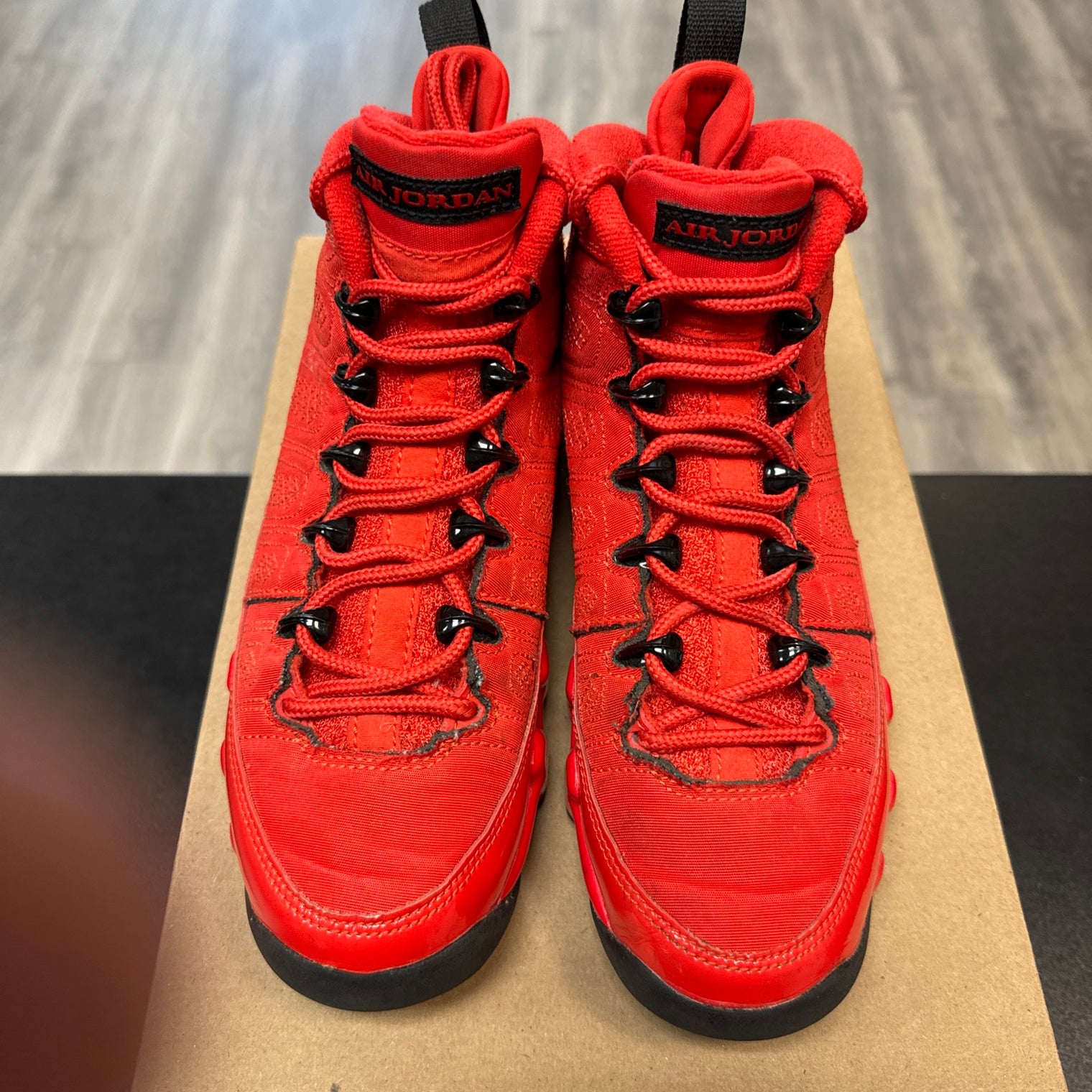 Chile Red Jordan 9 (USED, No Box)