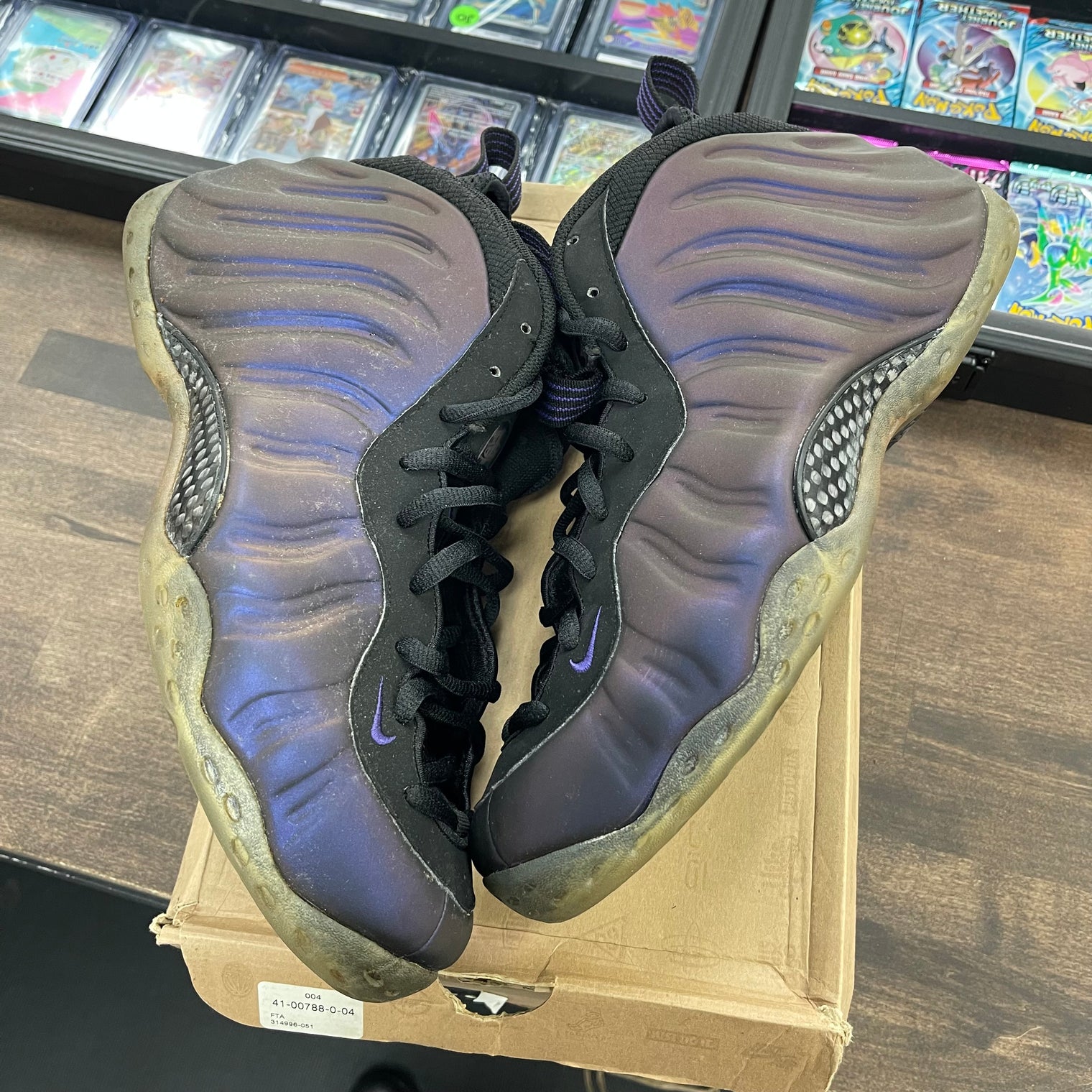Eggplant Nike Foamposite (USED)