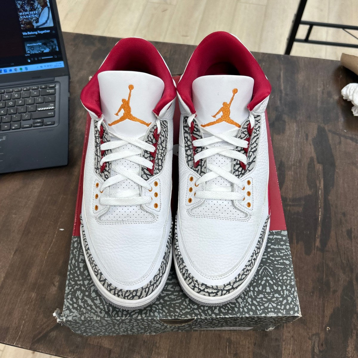 Jordan 3 Retro Cardinal Red - Image 2