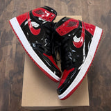 Jordan 1 Retro High OG Patent Bred Size 8 (Pre-Owned) - Image 1