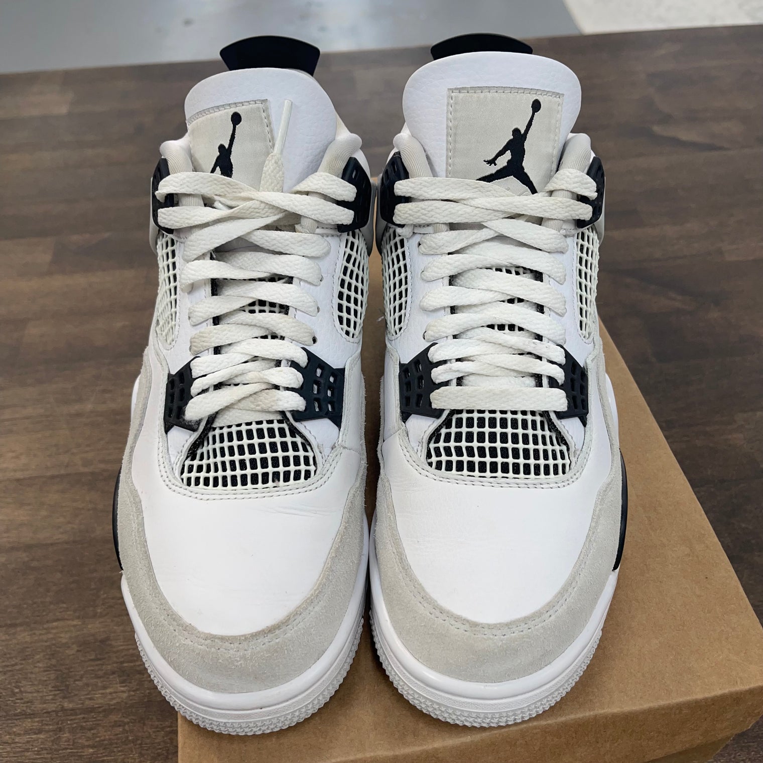 Military Black Jordan 4 (USED,No Box)
