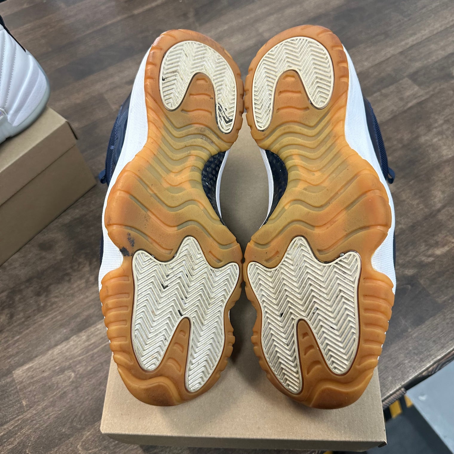 Navy Gum Jordan 11 Low (USED, No Box)