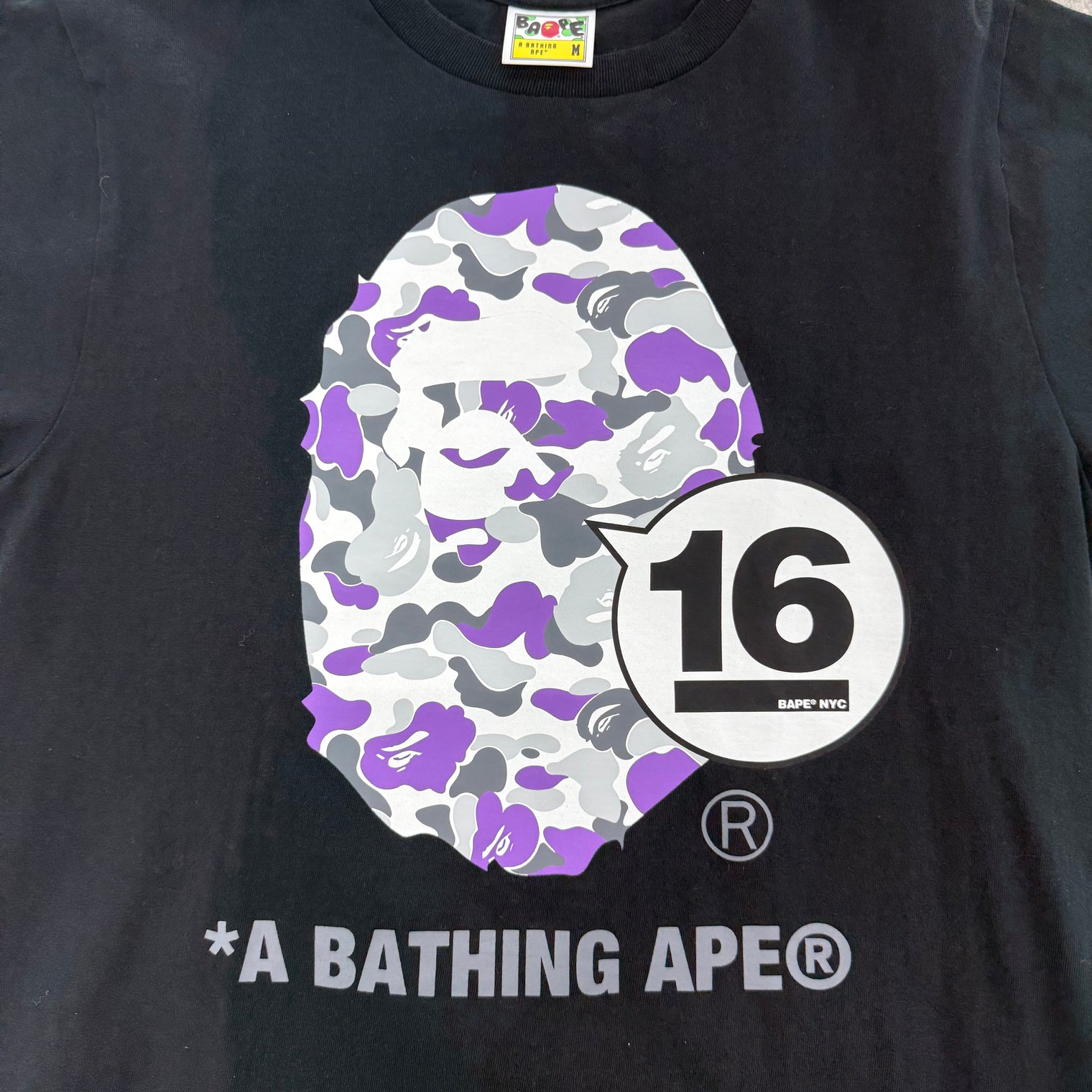 Bape New York 16th Anniversary Tee