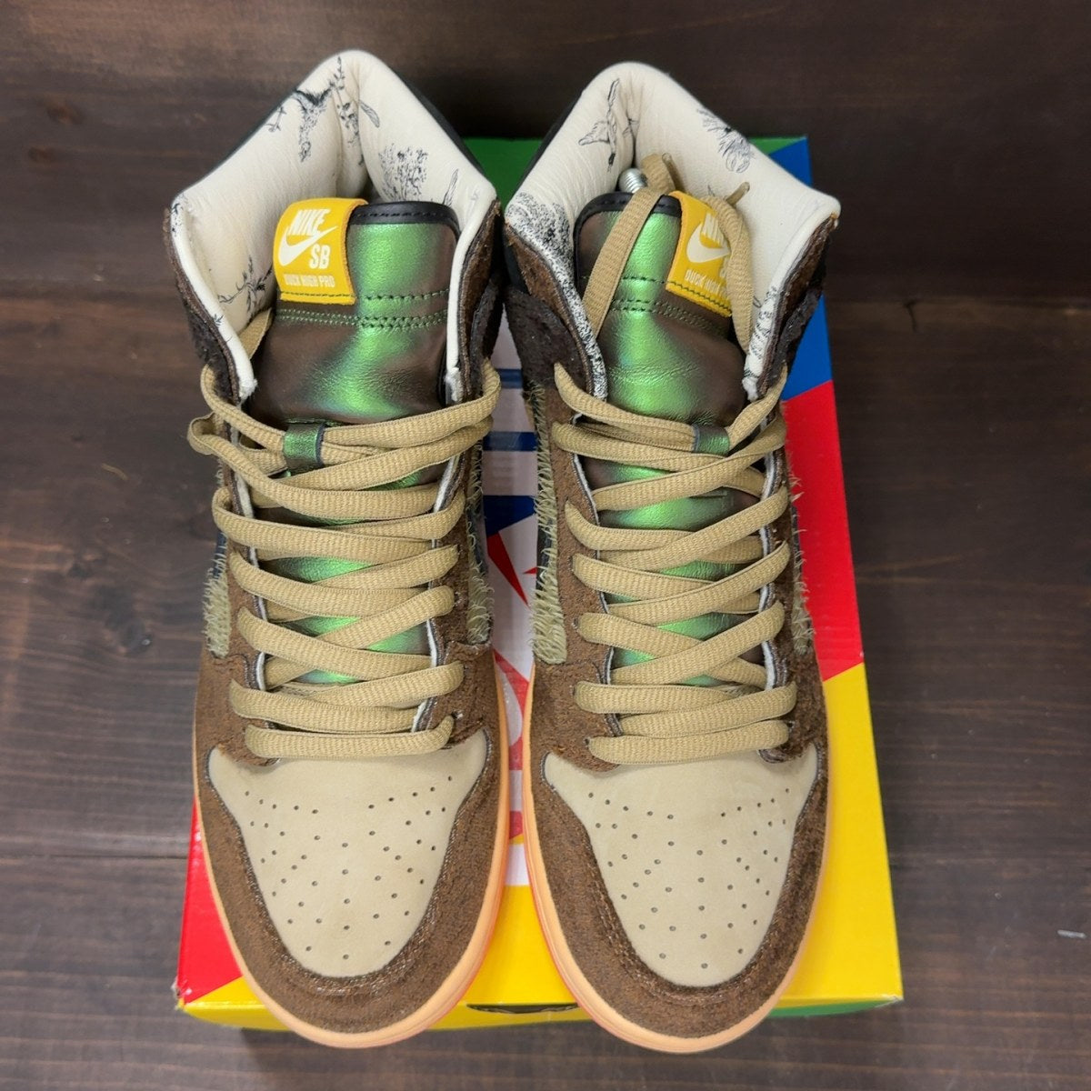 Nike SB Dunk High Concepts Turdunken (Special Box) Size 9 (Pre-Owned) - Image 3