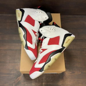 Jordan 6 Retro Carmine (2021) Size 10 (Pre-Owned) - Image 2