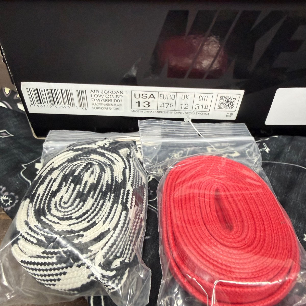Jordan 1 Retro Low OG SP Travis Scott Black Phantom - Image 7