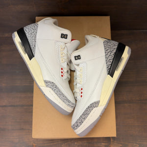 Jordan 3 Retro White Cement Reimagined (GS) Size 5Y (Pre-Owned) - Image 2
