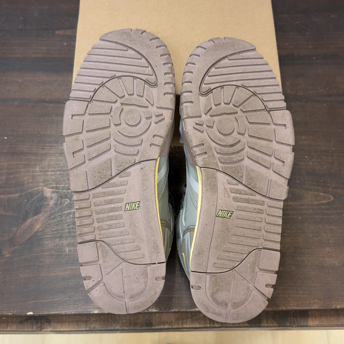 Nike Air Trainer 1 Utility SP Light Smoke Grey Honeydew Particle Grey Size 8.5 (Pre-Owned) - aux
